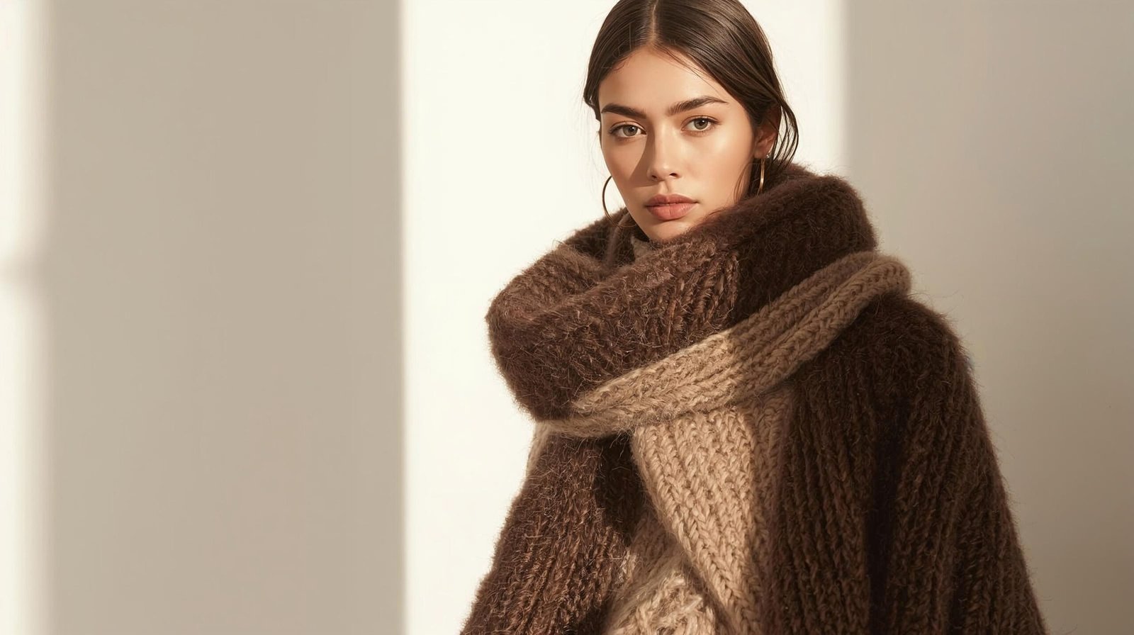 Oversized Strickschal – Zafori